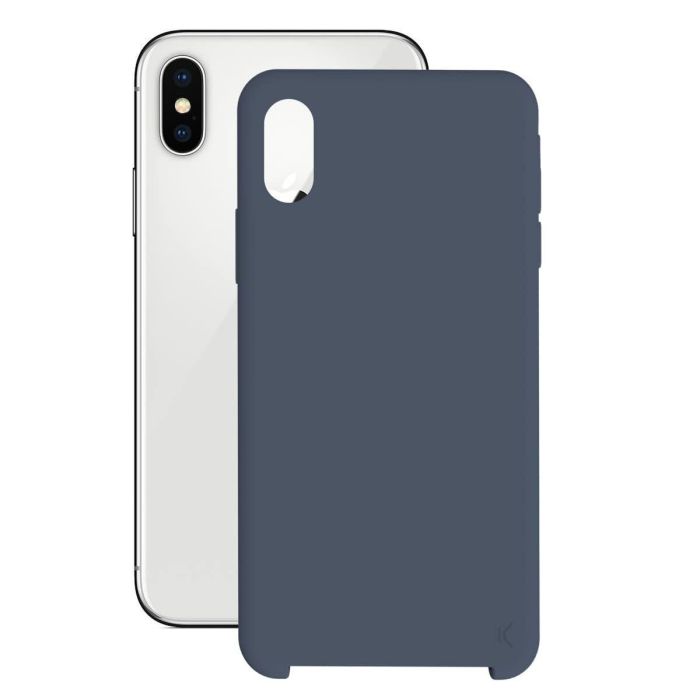 Funda para Móvil iPhone XS Max KSIX Soft Silicone 4