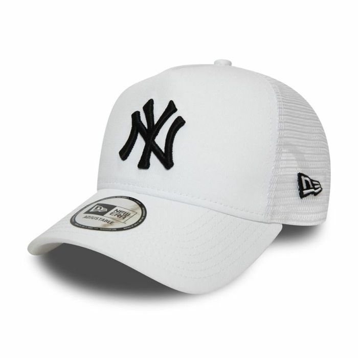 Gorra Deportiva New Era Essential Trucker NYY Blanco (Talla única)