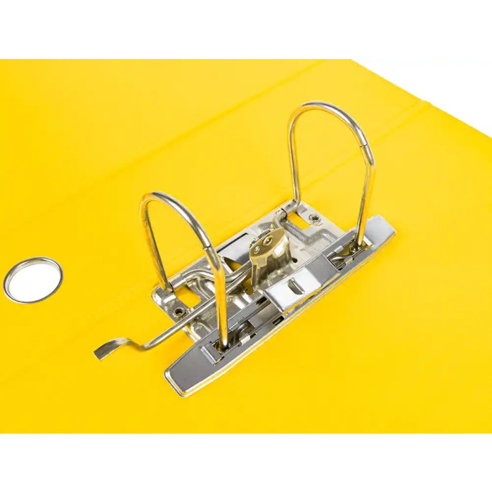 Liderpapel Archivador de Palanca A4 Filing System Forrado Amarillo Lomo 80mm con Caja y Compresor Metálico 7 Liderpapel Archivador de Palanca A4 Filing System Forrado Amarillo Lomo 80mm con Caja y Compresor Metálico 7