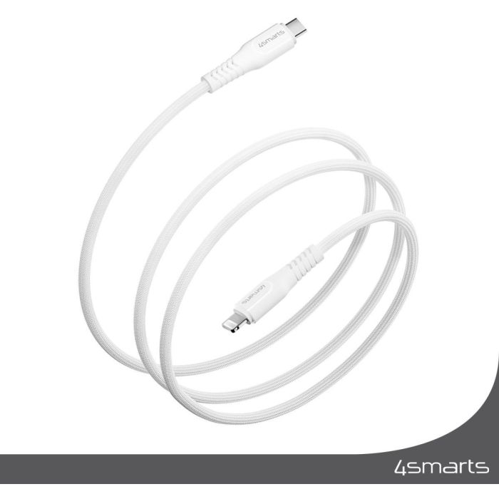 4smarts USB-C auf Lightning Kabel RapidCord PD 30W 1.5m wei 4 4smarts USB-C auf Lightning Kabel RapidCord PD 30W 1.5m wei 4