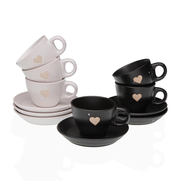 Juego de Tazas de Café Versa Gres 0 Juego de Tazas de Café Versa Gres 0