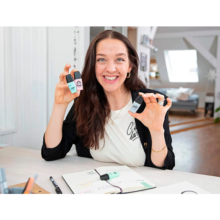 Stabilo Rotulador Boss Mini Pastel Love Estuche 5 Unidades Colores Surtidos Trazo 2-5 mm 4