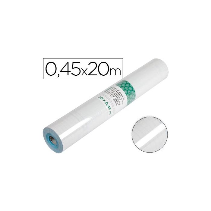 Rollo Adhesivo Liderpapel Transparente Rollo De 0,45 X 20 Mt 100 Mc