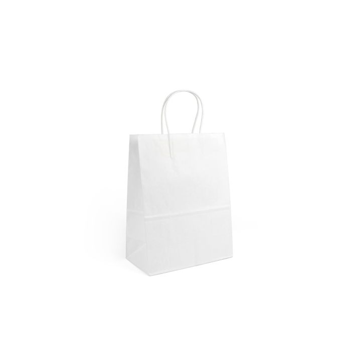 Set de 3 bolsas de papel blanco 20.6 x 11 x 27 cm Algon (24 Cajas) 4 Set de 3 bolsas de papel blanco 20.6 x 11 x 27 cm Algon (24 Cajas) 4