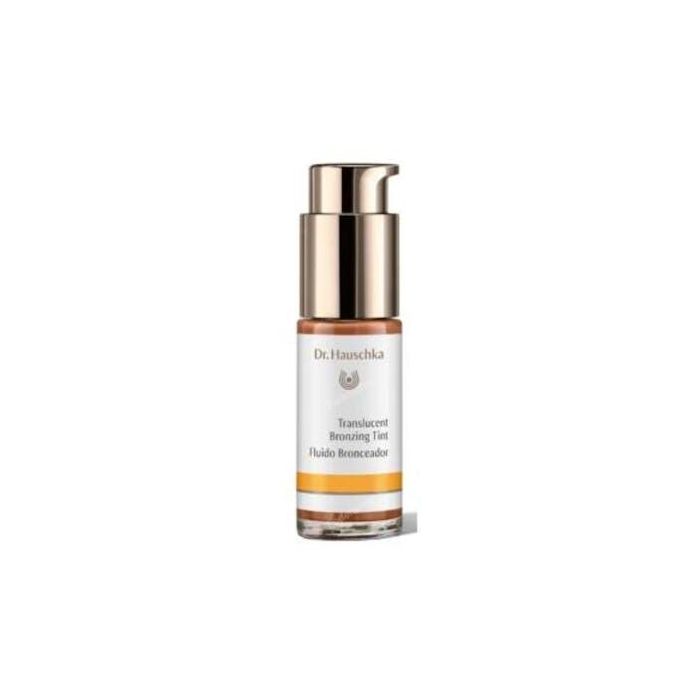 Dr. Hauschka Fluido Bronceador Translúcido para Rostro, efecto natural y sutil, para todo tipo de pieles, 18 ml