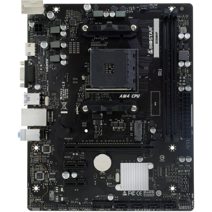 Biostar Placa Base B550MHP Micro ATX AM4 Compatible con AMD Ryzen 5000/4000G/3000 0 Biostar Placa Base B550MHP Micro ATX AM4 Compatible con AMD Ryzen 5000/4000G/3000 0