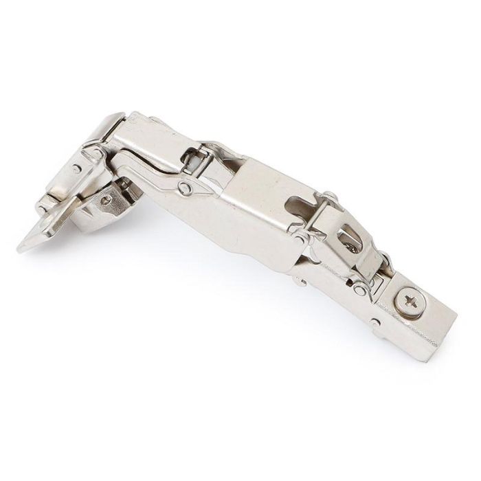 ALK Bisagra Puma Ø35 Cierre Amortiguado 165º Codo Recto CLIP Ajuste CAM Acero Níquel para Puertas de 14-26mm