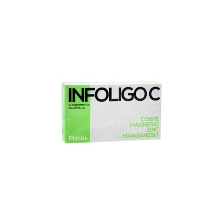 Infoligo C Cobre, Magnesio, Manganeso, Zinc 20 Ampollas