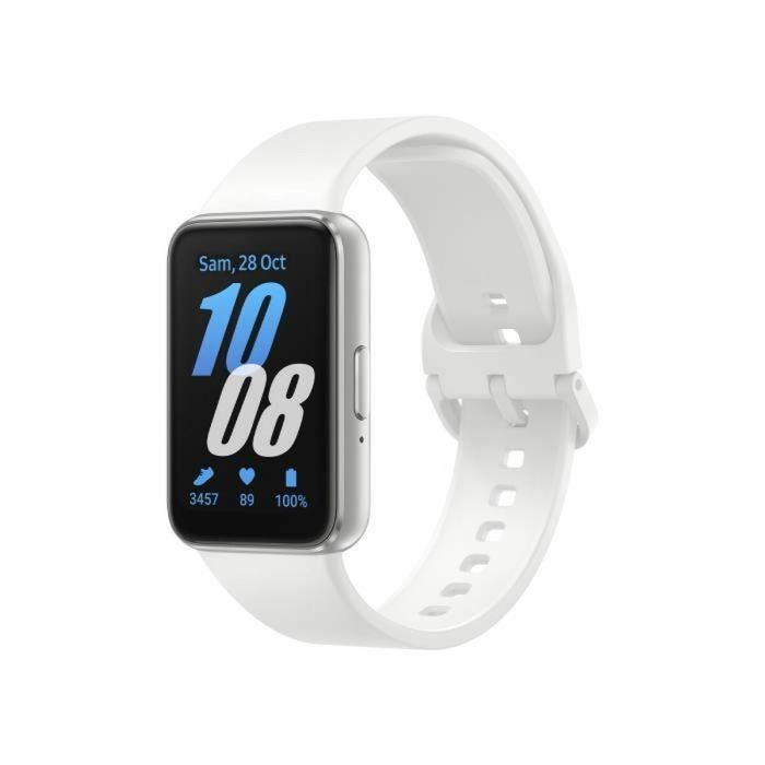 Pulsera de Actividad Samsung Galaxy Fit3 Blanco Plateado 1,6"