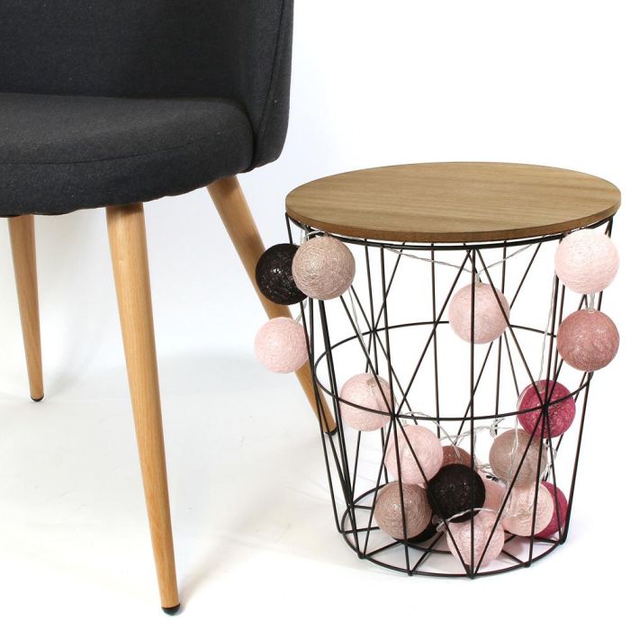 Home Deco Light Guirnalda Luz 10 Led Rosa Decoración Hogar 2 Home Deco Light Guirnalda Luz 10 Led Rosa Decoración Hogar 2