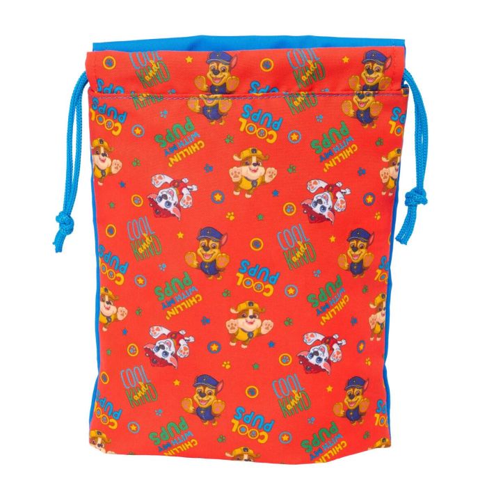 Bolsito de Merienda The Paw Patrol Cool Azul Rojo 1 Bolsito de Merienda The Paw Patrol Cool Azul Rojo 1