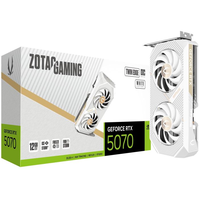 RTX 5070 12GB Zotac Twin Edge OC GDDR7 White 6 RTX 5070 12GB Zotac Twin Edge OC GDDR7 White 6