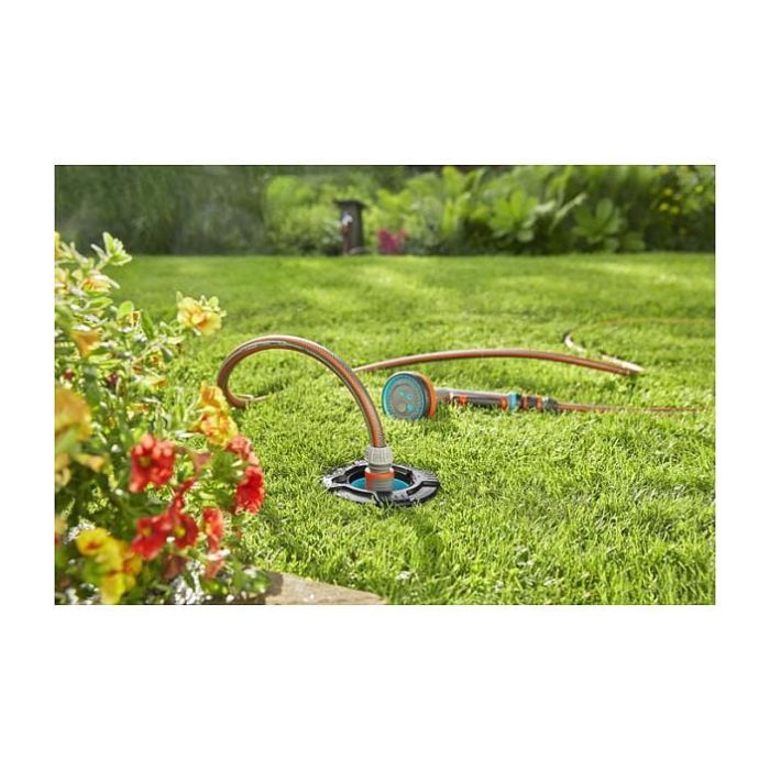 GARDENA 8270-20 Rociador de Agua Circular Gardena Sprinklersystem Start-Set Pipeline, Negro 1