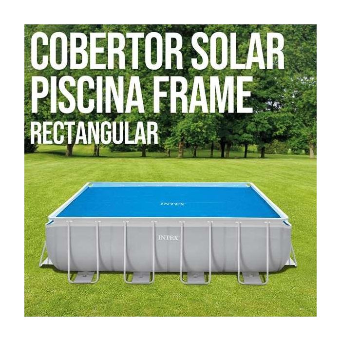 Intex Cobertor Solar para Piscina Frame Rectangular 378x186 cm 1