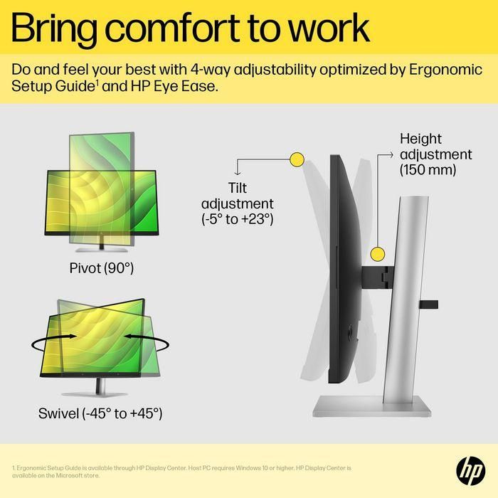 HP E24q G5 QHD Monitor 20 HP E24q G5 QHD Monitor 20