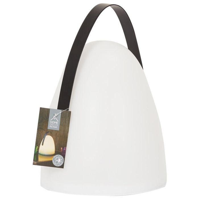 Home Deco Factory Lámpara de Exterior con Asa Decorativa para Ambiente Relajado 30 cm 2