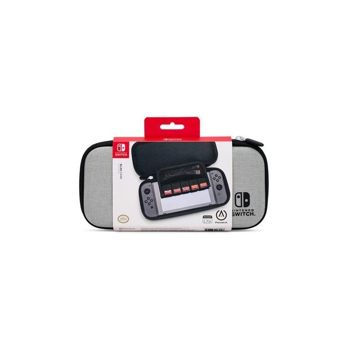 Power A 1522652-01 Estuche Protector Compacto para Nintendo Switch OLED, Switch o Lite - Grey 10 Power A 1522652-01 Estuche Protector Compacto para Nintendo Switch OLED, Switch o Lite - Grey 10