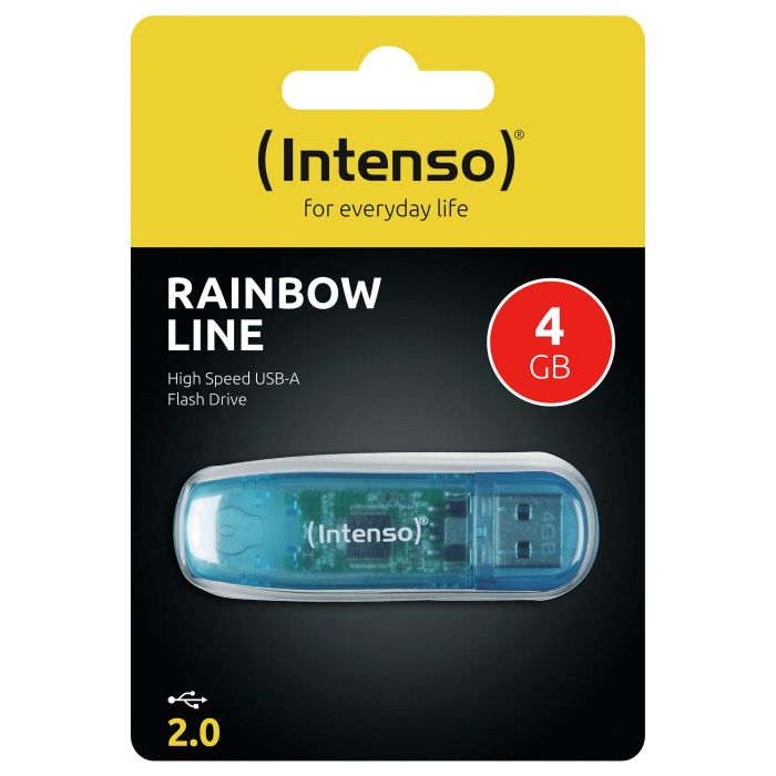 Memoria USB Intenso Rainbow 4GB USB 2.0 2