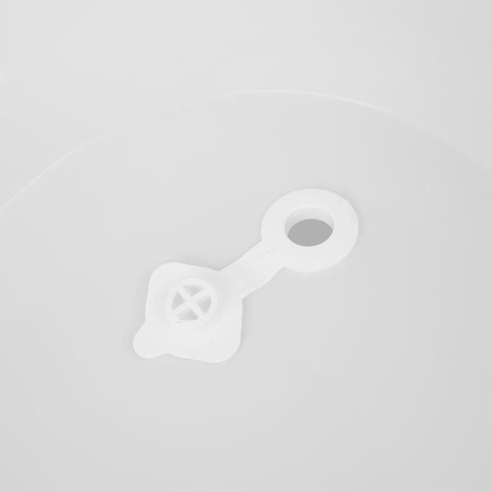 Thermobaby Kit de Bañera Vasco 2 en 1 para Bebés, con Soporte Elevado, Bañera y Manguera de Desagüe - Lirio de los Valles Blanco 4