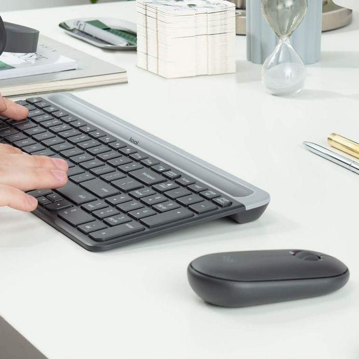 Logitech Logitech Slim Wireless Keyboard and Mouse Combo MK470 2 Logitech Logitech Slim Wireless Keyboard and Mouse Combo MK470 2