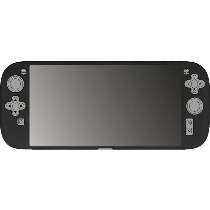 Konix Funda Protectora para Nintendo Switch 2, Silicona, Antideslizante, Antigolpes, Antiarañazos y Antipolvo, Negro 10