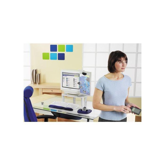 Kensington Alfombrilla Ratón Negra con Reposamuñecas Integrado de Espuma, Soporte Ergonómico, Distribución de Presión Uniforme 3 Kensington Alfombrilla Ratón Negra con Reposamuñecas Integrado de Espuma, Soporte Ergonómico, Distribución de Presión Uniforme 3