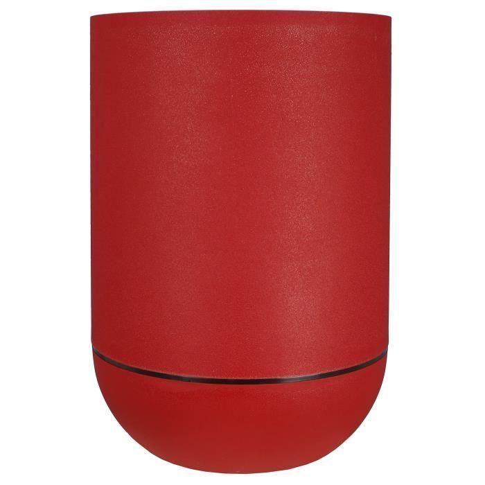 Jardinera - RISS - RIVIERA GRANIT TULIPE - Plástico - Diámetro 50 cm - Rojo 1 Jardinera - RISS - RIVIERA GRANIT TULIPE - Plástico - Diámetro 50 cm - Rojo 1