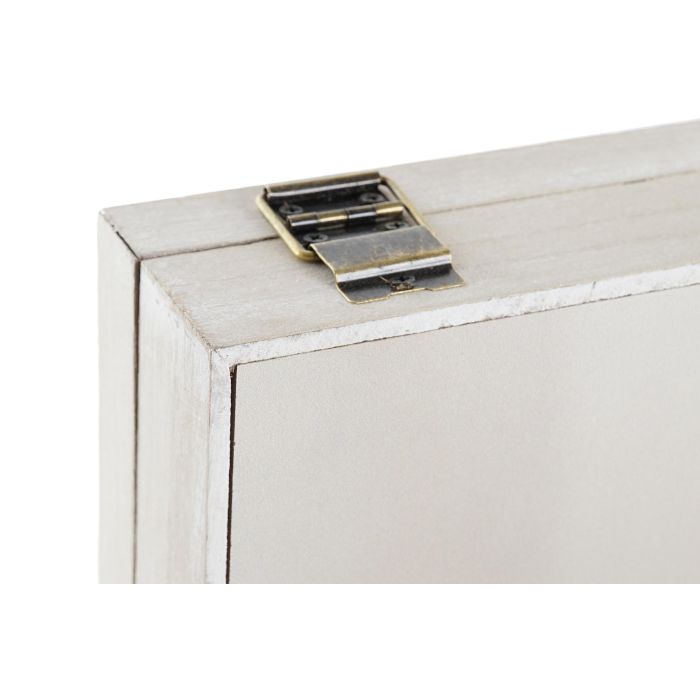 DKD Home Decor Tapa Contador Scandi Beige MDF 46.5 x 31.5 x 6 cm (2 Unidades) 1