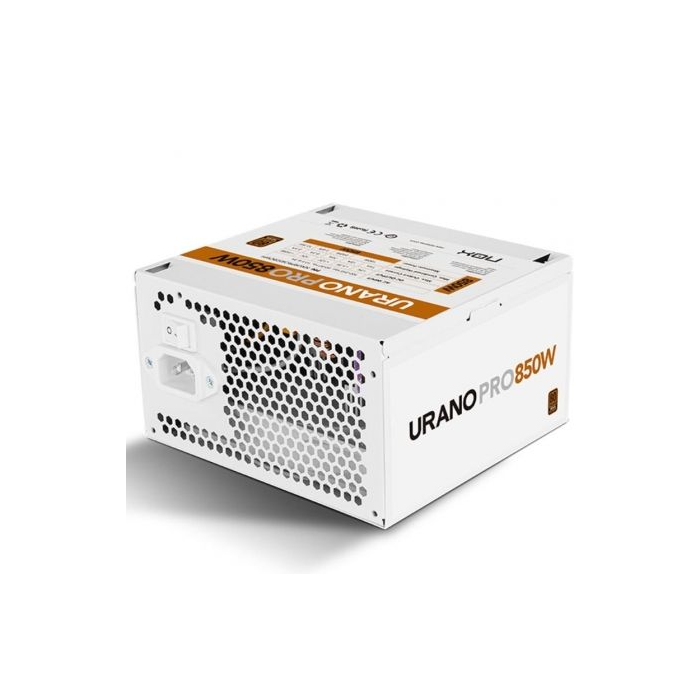 Fuente de Alimentación Nox Hummer Urano Pro White/ 850W/ Ventilador 12cm/ 80 Plus Bronze 0 Fuente de Alimentación Nox Hummer Urano Pro White/ 850W/ Ventilador 12cm/ 80 Plus Bronze 0