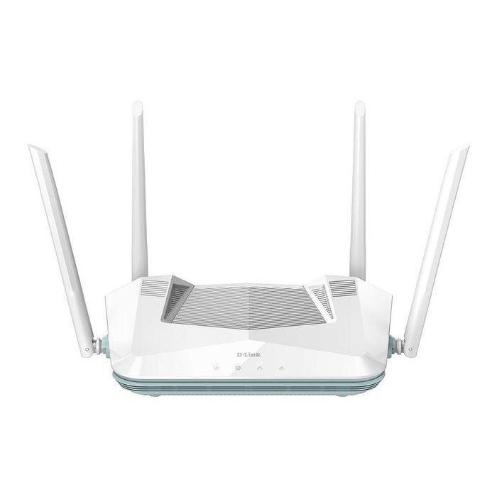 D-Link EAGLE PRO AI AX3200 Smart Router WiFi 6 Doble Banda Mesh Hogar Entero Control Parental Gigabit WPA3 Alexa Google Assistant D-Link EAGLE PRO AI AX3200 Smart Router WiFi 6 Doble Banda Mesh Hogar Entero Control Parental Gigabit WPA3 Alexa Google Assistant