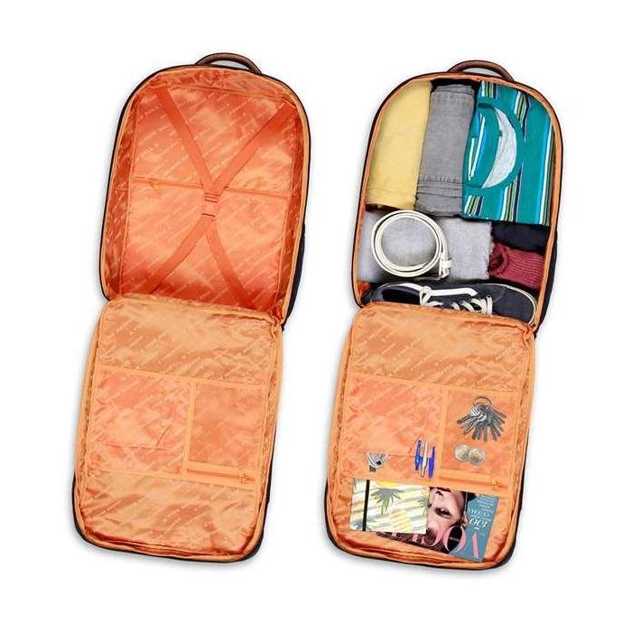 Karactermania Mochila Dragon Ball Symbol 33 x 23 x 47 cm, Gran Capacidad, Compartimento Portátil 17", Impermeable, Poliéster 9