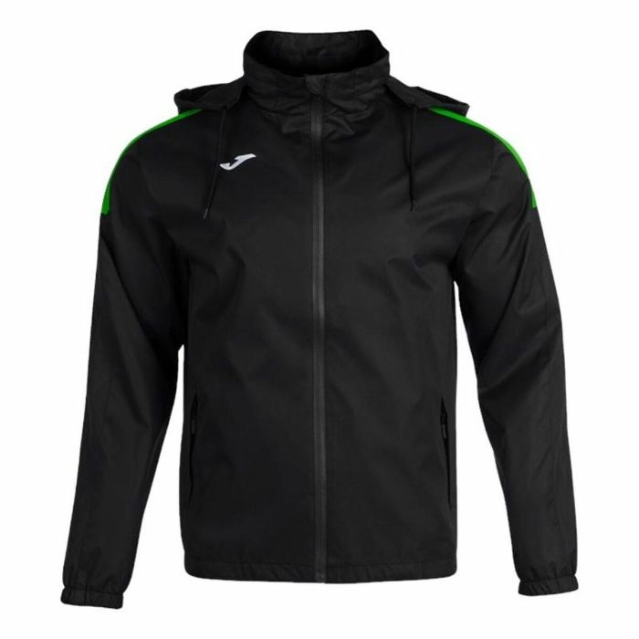 Chubasquero Joma Sport Trivor Negro Verde