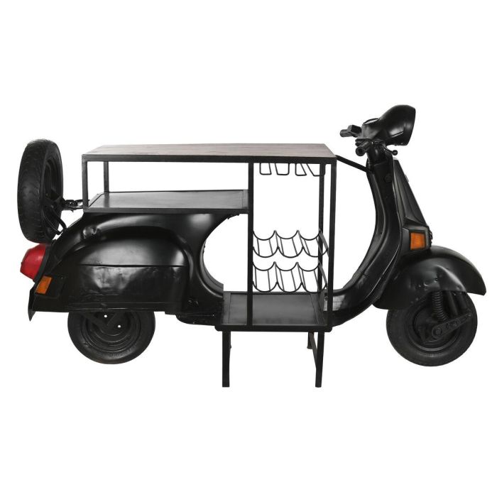 DKD Home Decor Botellero Loft Negro Marrón de Hierro y Mango | Estantería Decorativa para Vinos | Medidas: Largo 70 x Alto 106 x Ancho 195 cm DKD Home Decor Botellero Loft Negro Marrón de Hierro y Mango | Estantería Decorativa para Vinos | Medidas: Largo 70 x Alto 106 x Ancho 195 cm