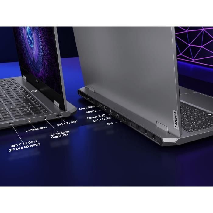 Portátil para juegos Lenovo LOQ 15IAX9 | 15'' FHD 144Hz - RTX 4050 115W - Core i5-12450H - 24 GB RAM - 512 GB SSD - Sin Windows 4 Portátil para juegos Lenovo LOQ 15IAX9 | 15'' FHD 144Hz - RTX 4050 115W - Core i5-12450H - 24 GB RAM - 512 GB SSD - Sin Windows 4