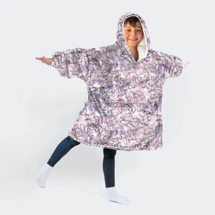 Bata sudadera oversize Angel Stitch Disney infantil 1 Bata sudadera oversize Angel Stitch Disney infantil 1
