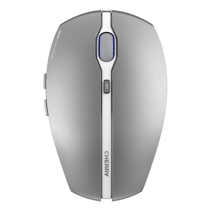 Cherry Mouse GENTIX BT Bluetooth Inalámbrico Plateado