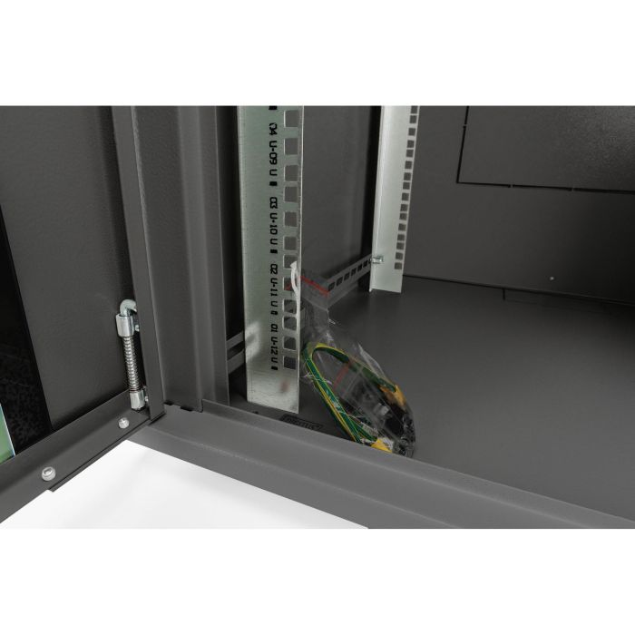 DIGITUS Wandgehäuse Dynamic 12HE 607x600x600mm schwarz 6 DIGITUS Wandgehäuse Dynamic 12HE 607x600x600mm schwarz 6