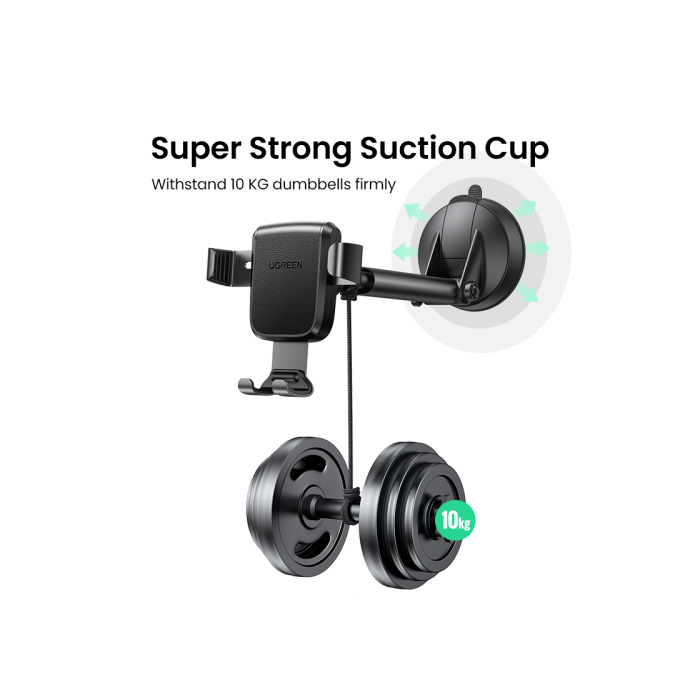 Ugreen 60990B Soporte Teléfono Móvil/Smartphone Negro 7