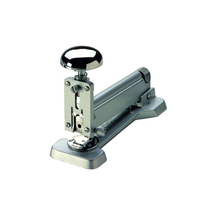 El Casco Grapadora M-30 de Sobremesa Metálica Gris 90 hojas, Grapas n.º 24, 26 y 27