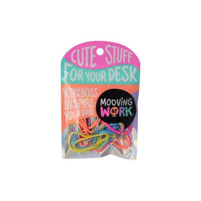 Gomas Elasticas Mooving Colores Surtidos Blister 16G