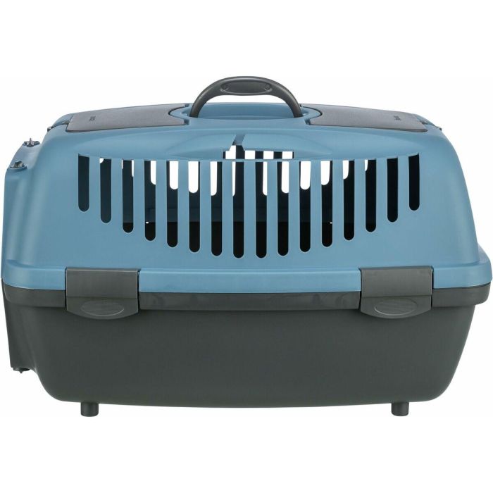 Caja de transporte - TRIXIE - Capri 2 - Reciclada - XS / S: 37 x 34 x 55 cm - Gris oscuro / Azul 4 Caja de transporte - TRIXIE - Capri 2 - Reciclada - XS / S: 37 x 34 x 55 cm - Gris oscuro / Azul 4