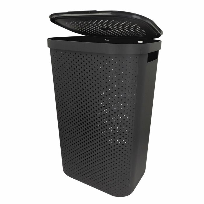 Cesto para la Ropa Sucia Curver INFINITY Gris Plástico 60 L 44 x 60 x 35 cm (6 Unidades) 6 Cesto para la Ropa Sucia Curver INFINITY Gris Plástico 60 L 44 x 60 x 35 cm (6 Unidades) 6