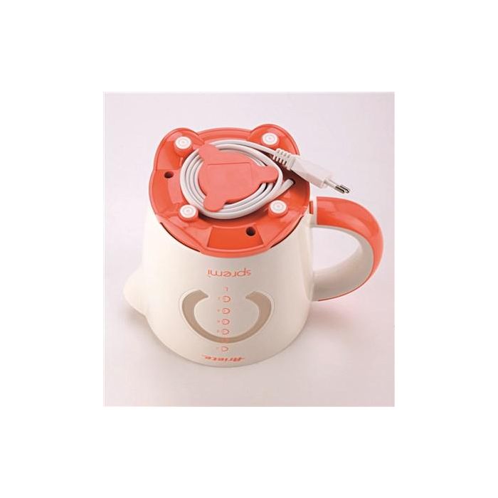 Ariete 408/00 Exprimidor Eléctrico de 1.2 Litros y 40W con Doble Giro y Filtro para Pulpa, Blanco/Naranja 3