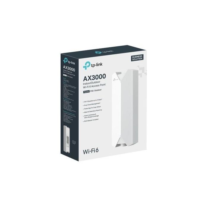 TP-Link Festa F65-Outdoor Punto de Acceso Inalámbrico Exterior Wi-Fi 6 AX3000 Doble Banda 2.4/5GHz PoE IP67 Blanco 4