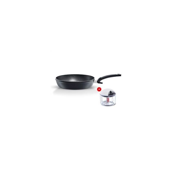 Fissler Adamant® Comfort Sartén 28 CM + FINECUT - Antiadherente, Apto para Inducción, Incluye Picadora - Ref: 159-105-02-100/0 Fissler Adamant® Comfort Sartén 28 CM + FINECUT - Antiadherente, Apto para Inducción, Incluye Picadora - Ref: 159-105-02-100/0