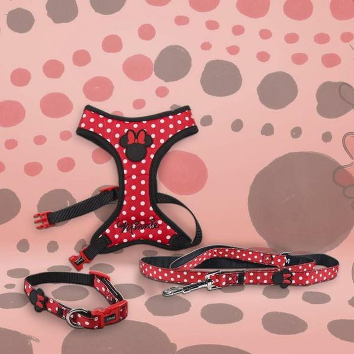 Arnés para Perro Minnie Mouse Rojo 4