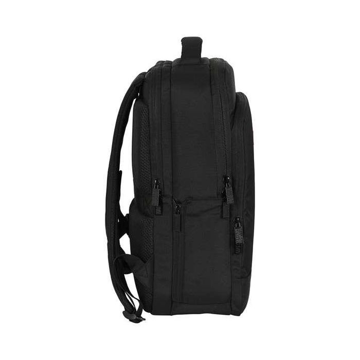 Mochila para Portátil y Tablet con Salida USB Marvel Negro 3 Mochila para Portátil y Tablet con Salida USB Marvel Negro 3