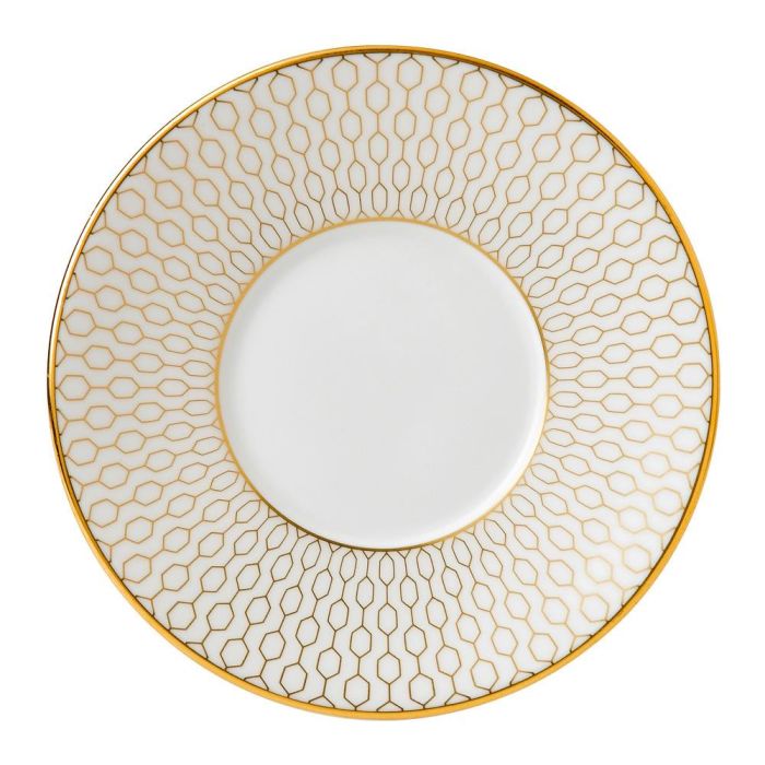 Wedgwood Taza de Café con Plato 80 ml (2 Unidades) Colección Arris-Gio Gold Bone China 1 Wedgwood Taza de Café con Plato 80 ml (2 Unidades) Colección Arris-Gio Gold Bone China 1