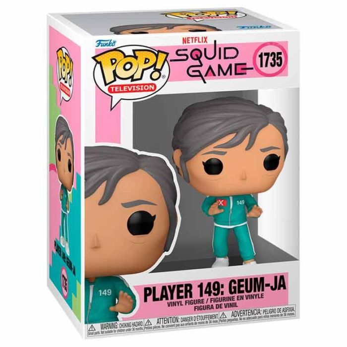 Figura POP El Juego del Calamar Player 149: Geum-Ja 1 Figura POP El Juego del Calamar Player 149: Geum-Ja 1