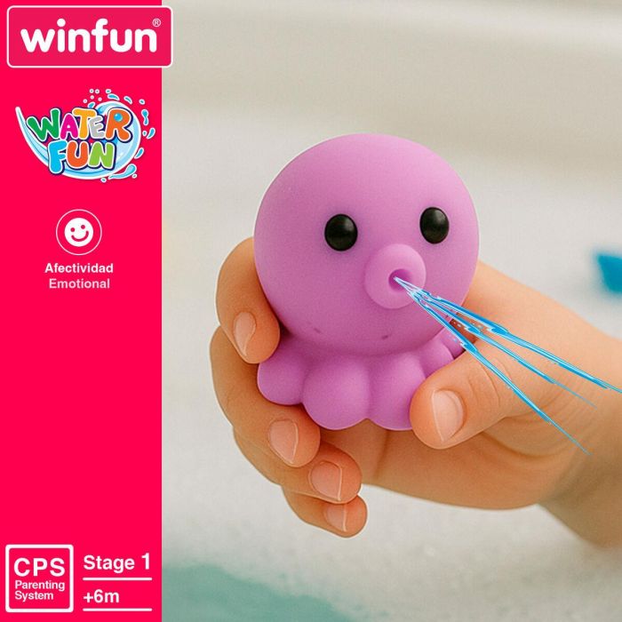 Set Animales para la Bañera Winfun 6 X 4,5 X 8 CM 4 Unidades 4